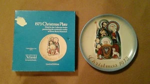 Sister Berta Hummel Christmas Plate The Nativity 1973 Limited Edition  - Picture 1 of 7