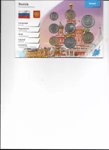 russian coin set 2007-2015 UNC - Picture 1 of 1