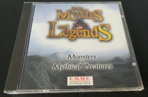 THE GREAT MYTHS AND LEGENDS Monsters and Mythical Creatures cd-rom PC Windows - Foto 1 di 3