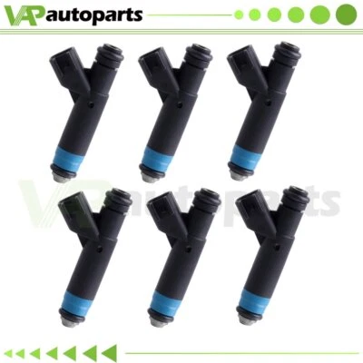 6 inyectores de combustible para Dodge Grand Caravan Chrysler Pacifica 3,8 L 2005 2006 2007 Foto 1 de 4