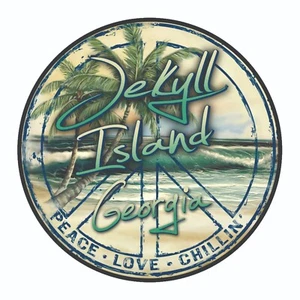 Jekyll Island Georgia Sticker Decal Bumper Sticker - Picture 1 of 2