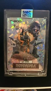 Saturday Morning Cards 2024 Terminator 2 Judgement Day Ice Silver Parallel #3/50 - Picture 1 of 4