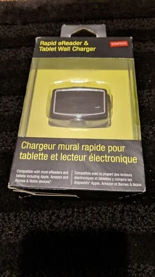   NEW STAPLES RAPID EREADER & TABLET WALL CHARGER APPLE KOBO AMAZON GOOGLE B&N - Image 1 of 2