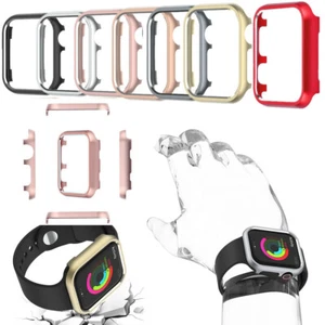 Para Apple iWatch Series 7 6 5 4 3 2 Funda protectora Recubrimiento Accesorios Marco - Imagen 1 de 16