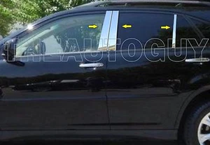 2007 2008 2009 LEXUS RX350 STAINLESS STEEL 6 PC PILLAR POST MOLDING SET - Picture 1 of 2