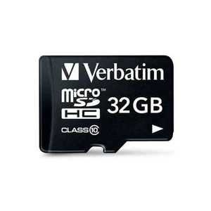 Scheda Micro SDHC Verbatim 32 GB classe 4, cellulare, computer, tablet, fotocamera, trasferimento - Foto 1 di 2