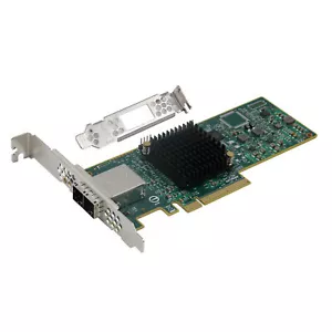 LSI SAS 9300-8e 8-port 12Gb/s SATA+SAS pci-e 3.0 Host Bus Adapter Free Shipping - Picture 1 of 6