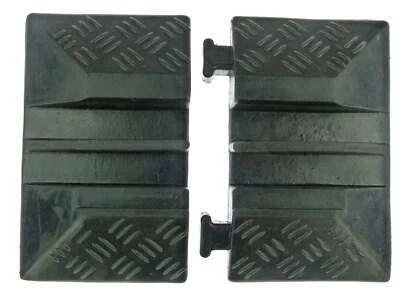 2 Kanal Endstücke ECO Cable Protector Kabelbrücke Kabelschutz Brücke Endstück - Bild 1 von 4