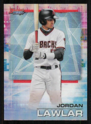 2021 Bowman's Best Refractors #39 Jordan Lawlar - Image 1 of 2