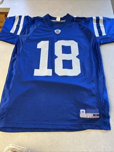 Peyton Manning Indianapolis Colts Reebok On Field NFL Jersey Size Large - Picture 1 of 7