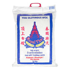 Royal Thai Klebreis Sticky Rice 10Kg Gao Nep Khao Niaow Glutinous Rice 