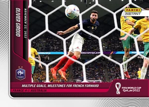 Panini Instant FIFA World Cup 2022 #43 Olivier Giroud Francia/158 - Imagen 1 de 1