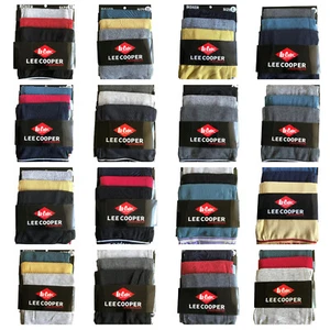Paquete de 3 baúles boxer para hombre Lee Cooper 95% algodón - Imagen 1 de 31