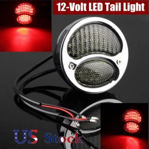Vintage LED Custom Hot Rat Street Rod 12V Taillight Turn Signal For Ford Model A - Picture 1 of 10