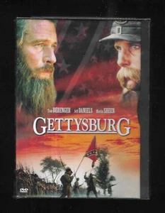 * OOP * Ronald Maxwell's GETTYSBURG - Jeff Daniels / Tom Berenger - RARE SEALED - Foto 1 di 3