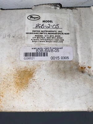 Dwyer 串联流量监测器 HFB-2-05 黄铜 1/2 英寸 FNPT 0.5-5 GPM 1-19 LPM — 第 1/4 张图片