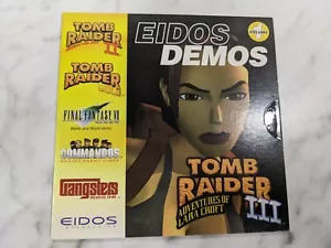 EIDOS Demos Sampler Volume 1 PC CD-ROM Promo Win 95/98 NEW 1999 VINTAGE SOFTWARE - Picture 1 of 2
