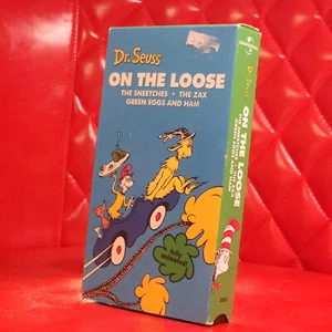 Dr. Seuss One fish two fish red fish blue fish (1960), VHS (1989), Animated - Picture 1 of 3