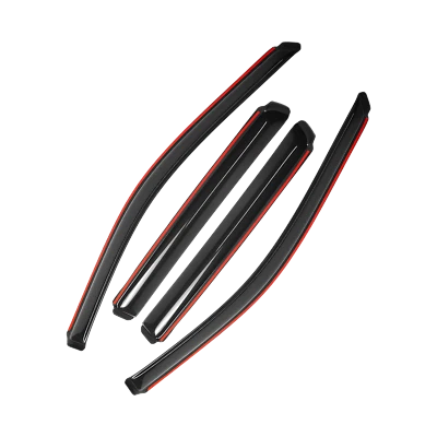 Viseiras de ventilação de janela no canal protetor solar chuva para Jeep Grand Cherokee 2011-2021 - Imagem 1 de 4