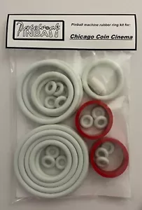 Kit de anillos de goma para máquina de pinball de cine Chicago Coin 1976 - Imagen 1 de 3