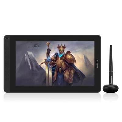 Huion KAMVAS 13 Purple Graphics Drawing Pen Tablet Tilt Certified Refurbished - Image 1 of 4
