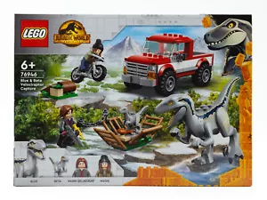LEGO 76946 Blue & Beta Velociraptor Fall / Capture Jurassic World NEW NEU - Foto 1 di 2