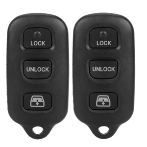 2Pcs New 4 Buttons Key Shell Fob Case For Toyota Sequoia 4Runner Sequoia Matrix - Picture 1 of 5