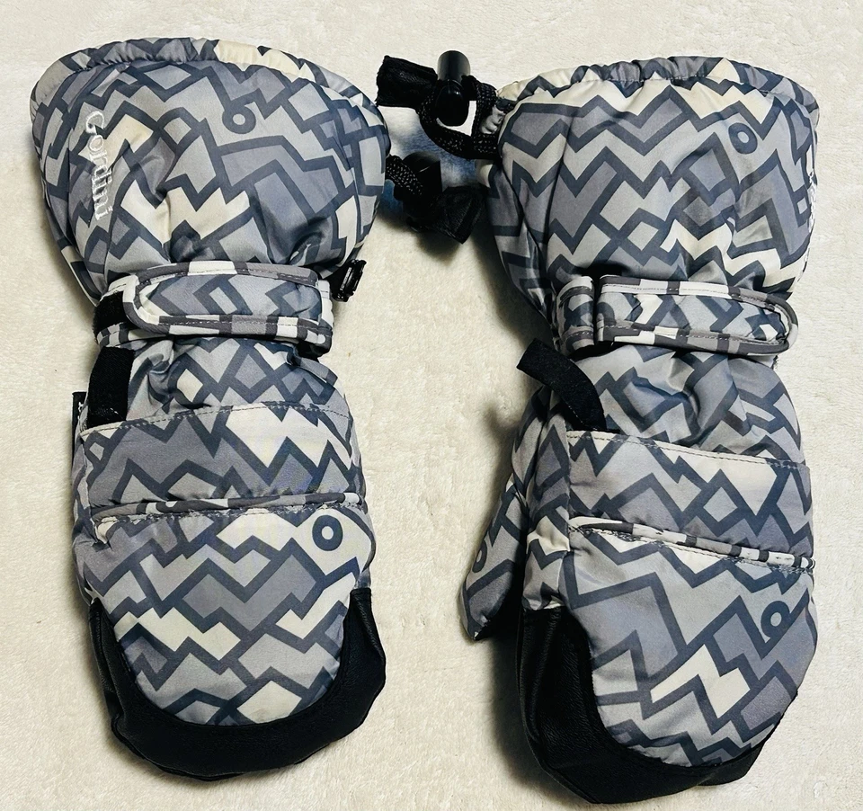 Guantes de manopla Gordini unisex-niño envolventes Geo Peaks gris/blanco talla grande Foto 1 de 4