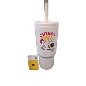 Tazza NFL Kansas City Cheifs Snoopy calcio con licenza The Memory Company - Foto 1 di 7