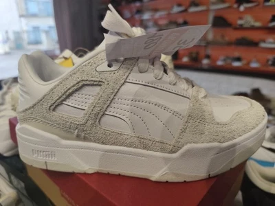 Destockage -70% Baskets Cuir Véritable Puma Slipstrem Femme Garçon 37 Et 37.5 - Photo 1/4