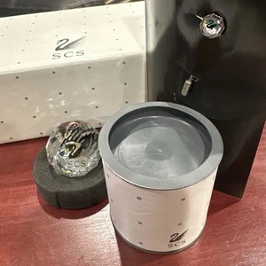 Beautiful Swarovski Crystal Collectors Society Mark Ball Full Set w/ Boxes & Pin - Picture 1 of 5