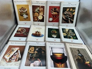 Lot 12 VTG Time Life Foods of the World Recipe Books Spiral Bound France Japan - Picture 1 of 13