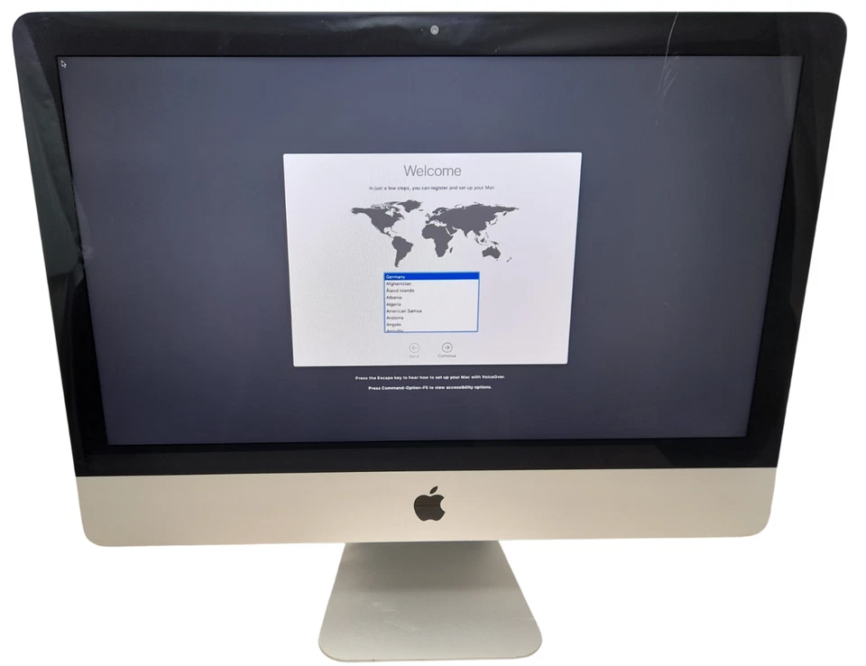 Apple iMac A1418 Late 2012 21.5", i5-3330S 2.7GHz 8GB RAM 1TB HDD - 6M Warranty - Image 1 of 4