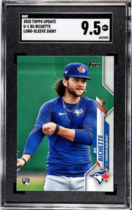 BO BICHETTE 2020 Topps Update Photo Variations Long-Sleeved Shirt SP SGC 9.5 RC - Picture 1 of 1