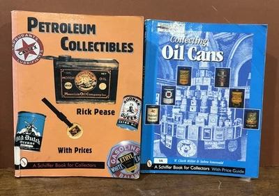 Libros de tapa blanda coleccionables de latas de aceite y petróleo Foto 1 de 4