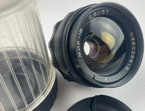 US Stock MIR 1 1b 1V CLA 37mm f/2,8 Fixed m42 Bokeh Wide Angle Portrait DSLR - Picture 1 of 10