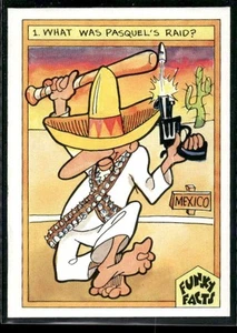 Funky Sales Corp 1976 Funky Facts béisbol #15 incursiones y guerras - Imagen 1 de 2