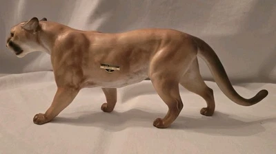 Estatuilla de cerámica HAGEN RENAKER Designers Workshop grande 15" Mountain Lion Pacing Foto 1 de 4