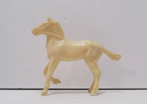 De colección TIM MEE TOYS Aurora, ILL. Juguete Blanco Vaquero Western Stallion Horse - Imagen 1 de 3