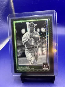 2025 Donruss Optic Black Circles Disco Lou Gehrig Yankees #55 - Bild 1 von 1