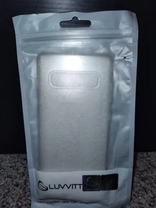 Funda para teléfono Samsung Galaxy S 10 Plus. Silicona transparente. Estuche Luvvitt Clarity. Nuevo. - Imagen 1 de 4
