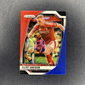 Panini EPL Prizm 2024/25 Elliot Anderson Rosso Bianco Blu Scelta Nottingham - Foto 1 di 6