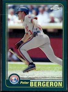 2001 TOPPS CHROME RETROFRACTOR PARALLEL #41 PETER BERGERON EXPOS REFRACTOR SP - Picture 1 of 2