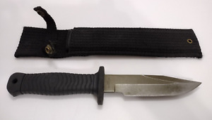 Vintage EXPLORER 11-503 Fixed-Blade Survival Combat Knife + Schrade Sheath JAPAN