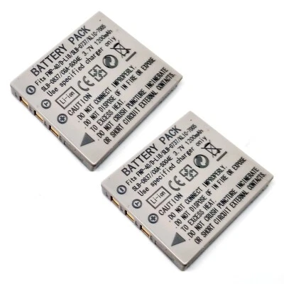 2x Li-ion Battery Pack For BENQ DLI-102 X600 DC X600 Brand New - Image 1 of 4