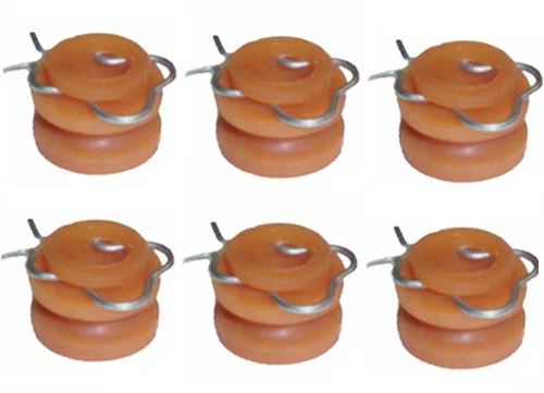 1959-1970 FITS FORD LINCOLN MERCURY WINDOW REGULATOR ROLLERS (6pc) FREE SHIP - Image 1 of 1