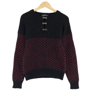 Vintage Nordic Norwegen Pullover Island Wolle Damen Ko0 GRÖSSE S - Bild 1 von 8
