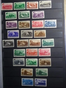 RUSSLAND 1948. 5 JAHRES PLAN IN 4 JAHREN. KOMPLETTER LOT in FULL SETS. UNBENUTZT/ MNH OG - Bild 1 von 5