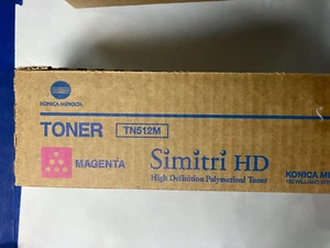 Genuine Konica Minolta TN512M Toner Cartridge A33K332 OEM TN-512M New - Picture 1 of 1