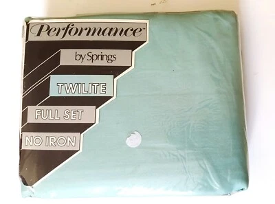 NOVO Vintage Performance by Springs Twilite 4PÇS CONJUNTO COMPLETO, SEM FERRO FEITO NOS EUA - Imagem 1 de 2